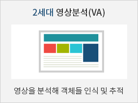 2세대 영상분석(VA):영상을 분석해 객체들 인식 및 추적