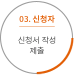 03. 신청자 신청서 작성 제출